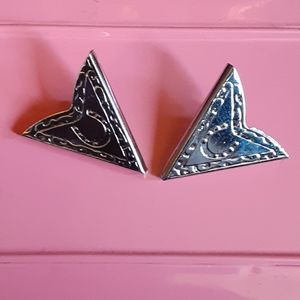 Western Horse Shoe Collar Tips